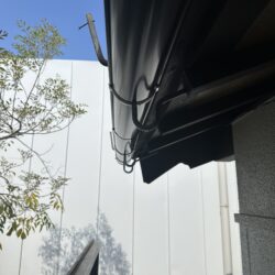 施行事例　雨とい修理