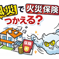 2026年最新！風災で火災保険は使えるの？